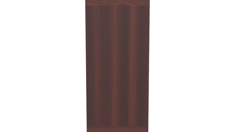 Stylish Wooden Storage Cabinet 3D Model - Professional 3D Model Render 5