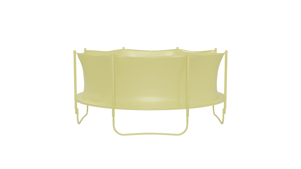 Outdoor Trampoline 3D Model - Professional 3D Model Render 5