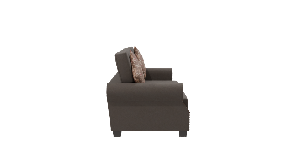 Stylish Fabric Sofa 3D Model - Professional 3D Model Render 8