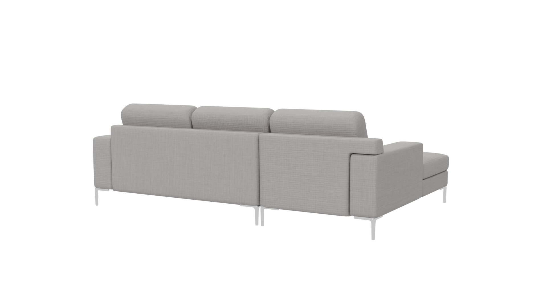 Contemporary L-Shaped Sofa 3D - Professional 3D Model Render 6