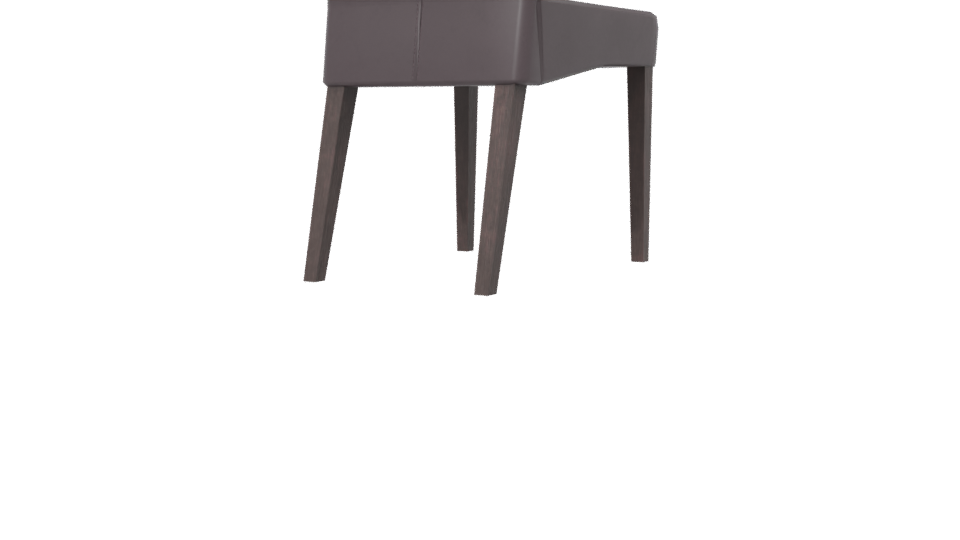 Elegant Modern Dining Chair 3D Model - Professional 3D Model Render 6
