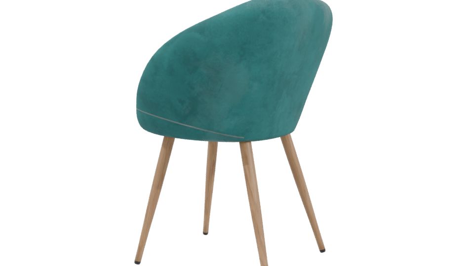 Sitial Astron Light Petroleum Chair 3D - Professional 3D Model Render 3