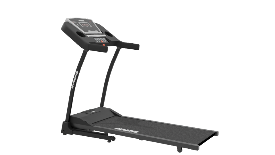 Compact Folding Treadmill Model - Professional 3D Model Render 9