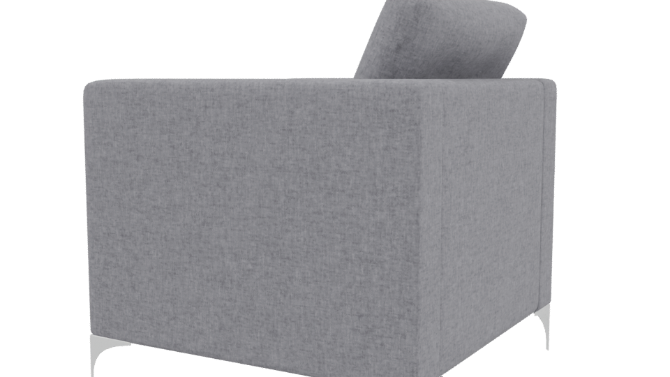 Modern Gray Sofa Marina 3D - Professional 3D Model Render 3