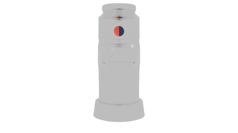 Stylish Kitchen Faucet 3D Model - Professional 3D Model Render 2