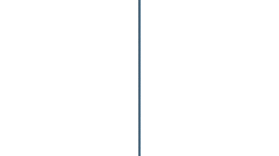 Stylized Blue Vertical Column 3D - Professional 3D Model Render 8