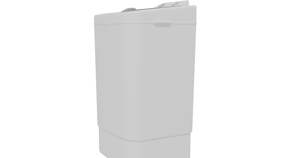 Compact Washing Machine 3D Model - Professional 3D Model Render 13