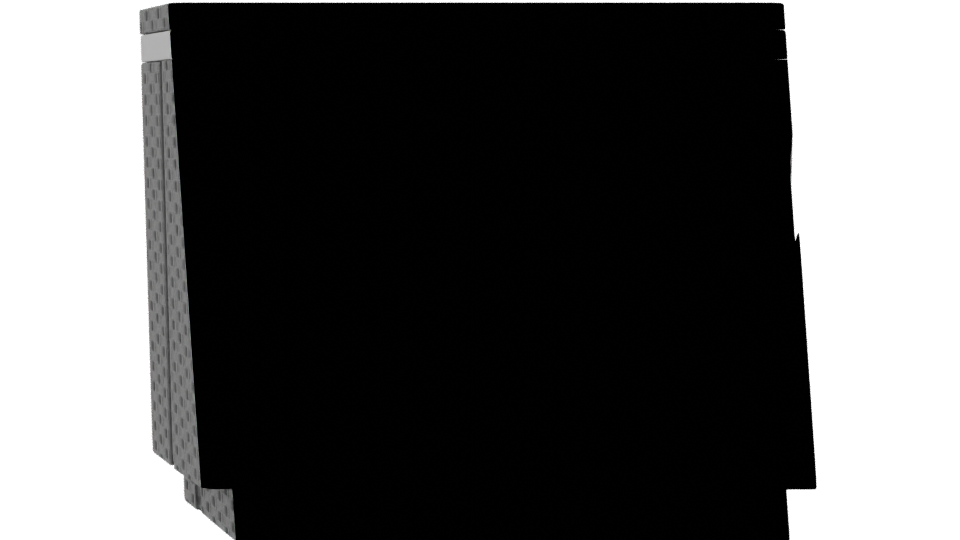 Stylish Wicker Outdoor Table 3D - Professional 3D Model Render 7