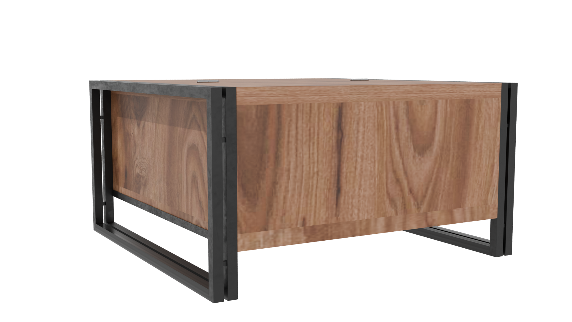 Stylish Modern Storage Table 3D - Professional 3D Model Render 4