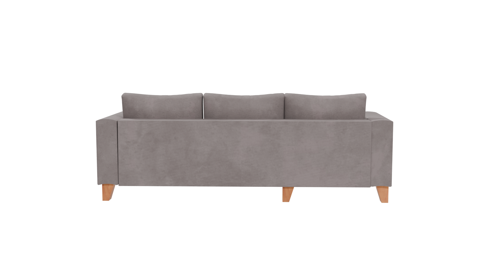 Contemporary Fabric Sectional Sofa 3D Model - Professional 3D Model Render 5
