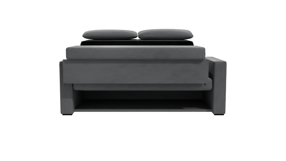 Contemporary Fabric Sofa Model - Professional 3D Model Render 11