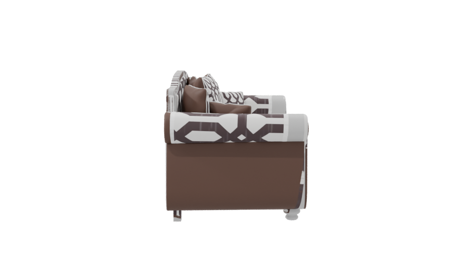 Elegant Vintage Sofa 3D Model - Professional 3D Model Render 8