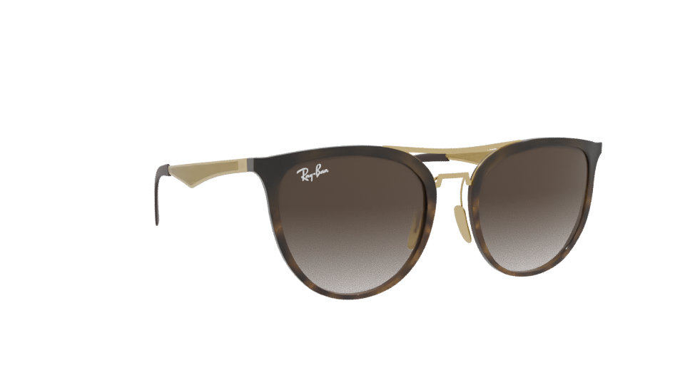 Stylish Rounded Frame Sunglasses 3D Model - Professional 3D Model Render 10