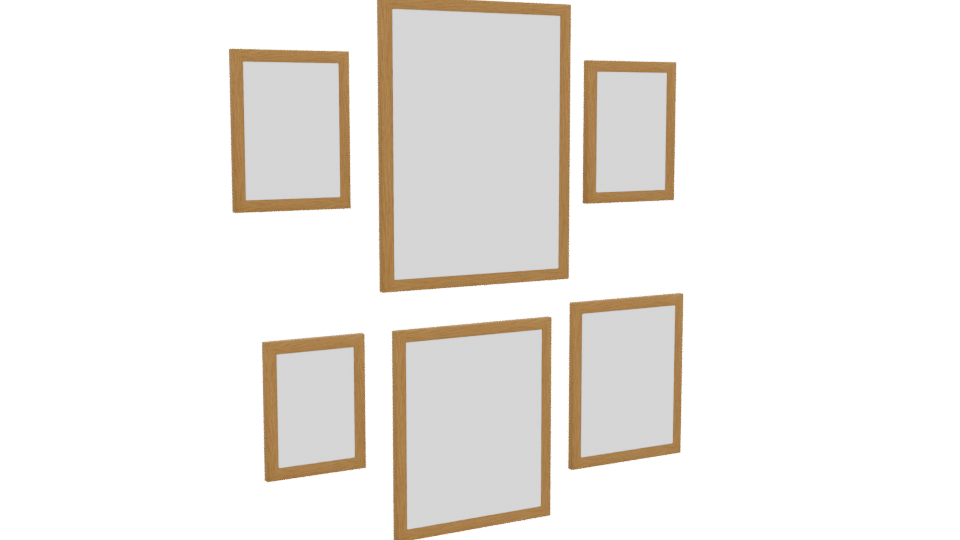 Betina Decorative Wall Art 3D - Professional 3D Model Render 4