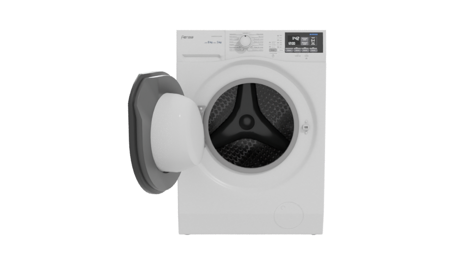 Stylish Household Dryer Model 3D - Professional 3D Model Render 11