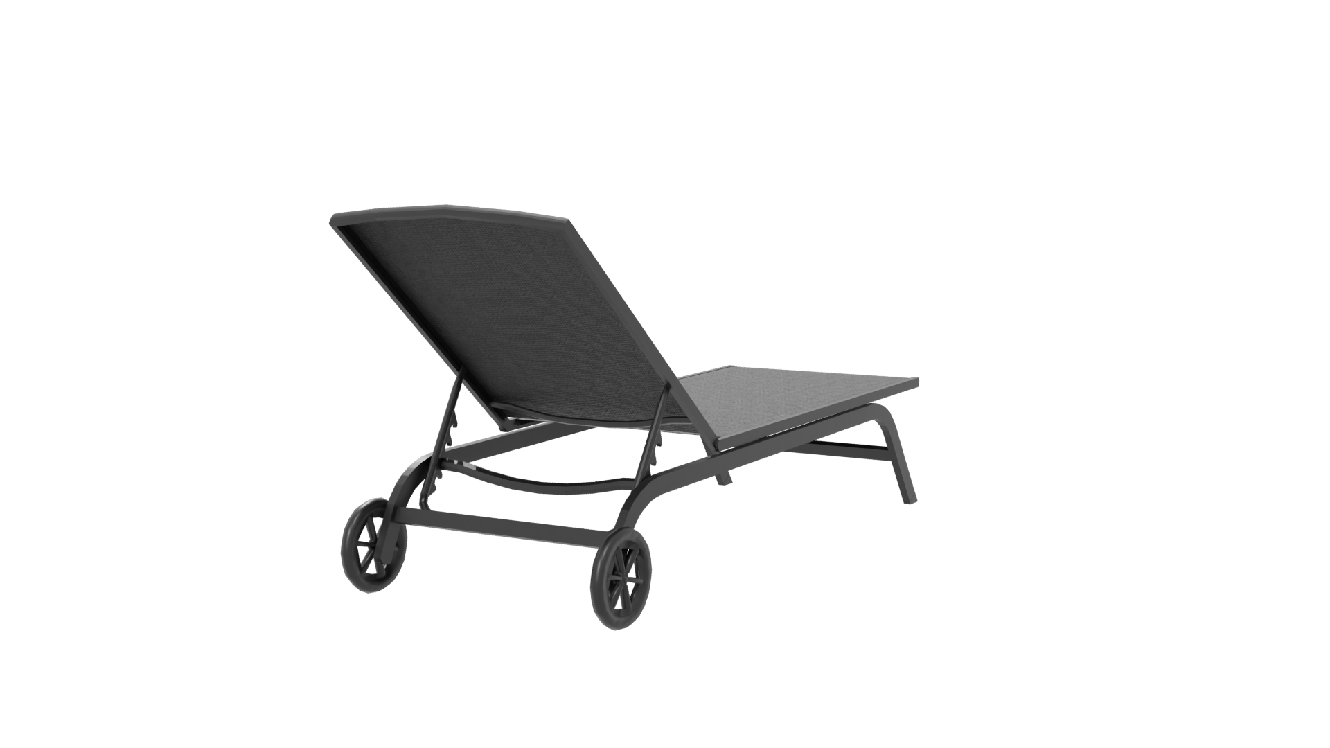 Outdoor Chaise Lounge Chair 3D - Professional 3D Model Render 6