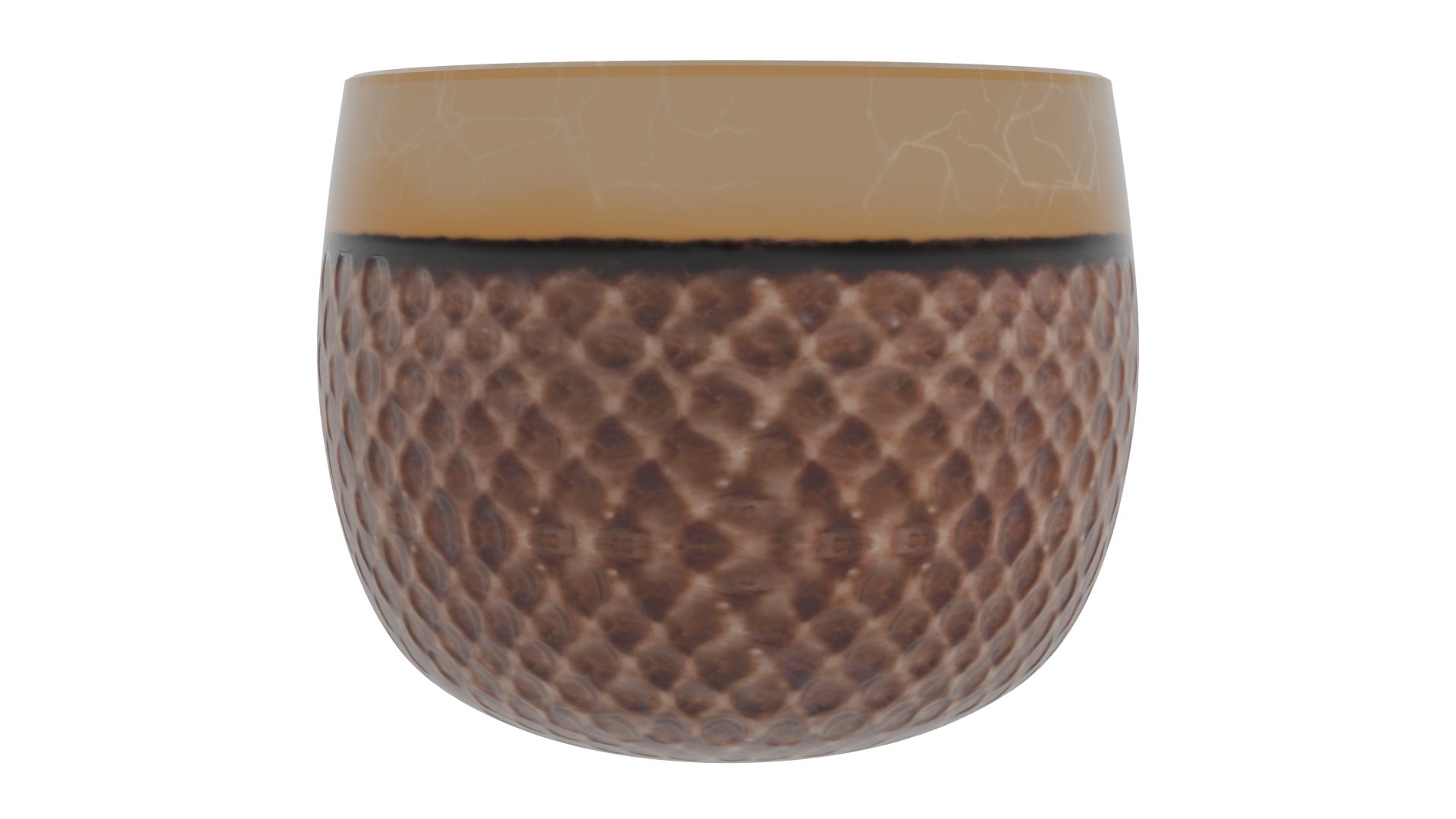 Elegant Metallic Honeycomb Vase 3D - Professional 3D Model Render 25