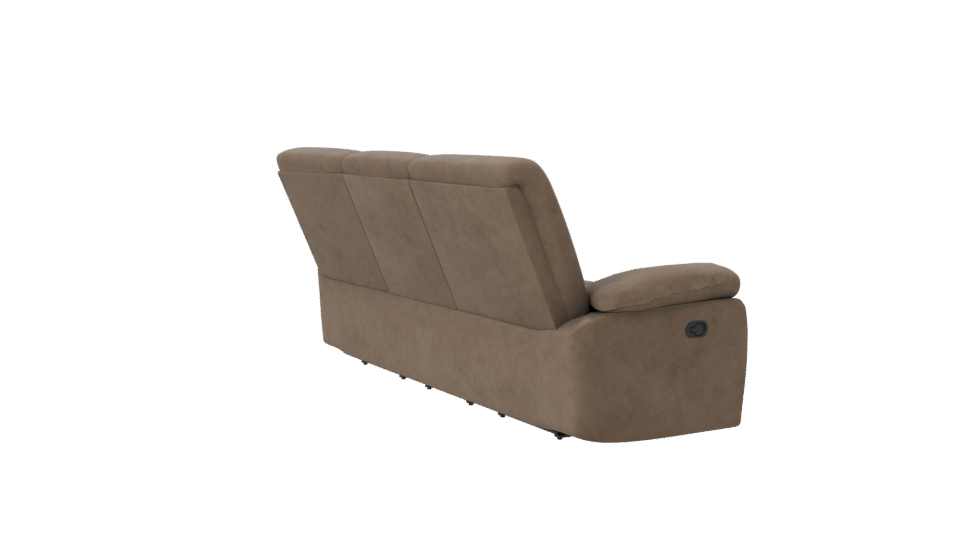 Contemporary Reclining Sofa 3D Model - Professional 3D Model Render 7