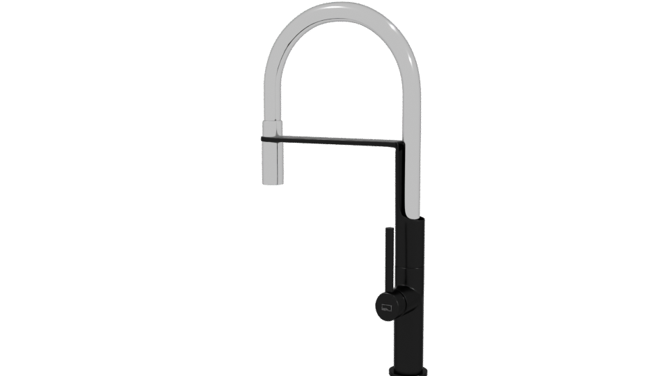 Stylish Modern Faucet 3D Model - Professional 3D Model Render 3