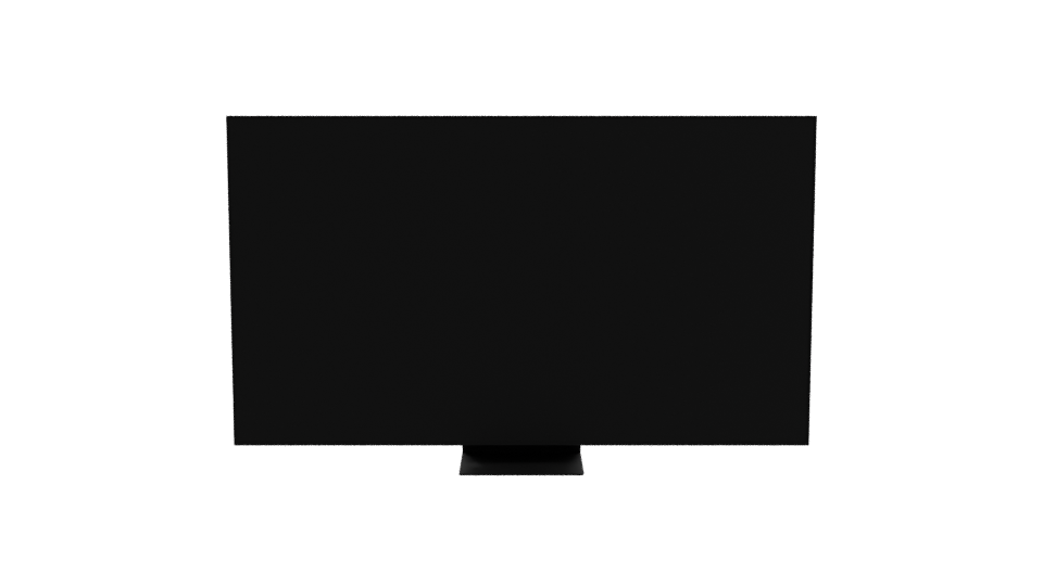 Sleek Modern Television 3D Model - Professional 3D Model Render 11