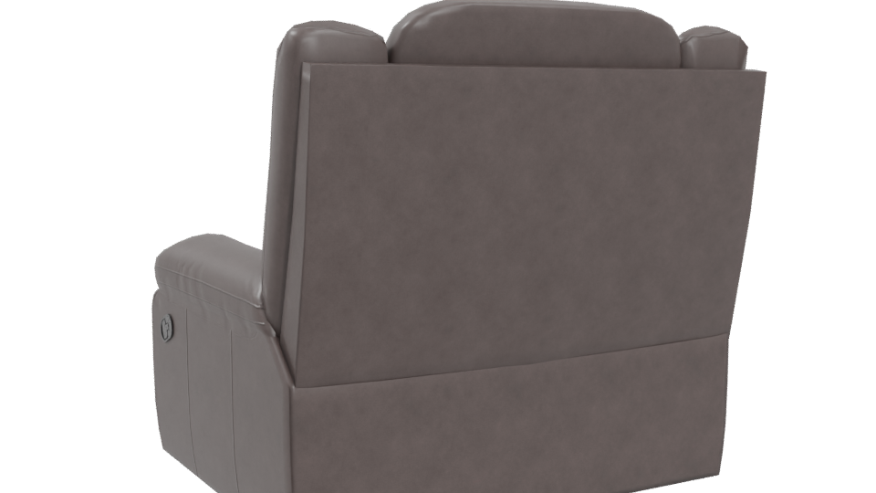Comfortable Reclining Armchair Model - Professional 3D Model Render 4