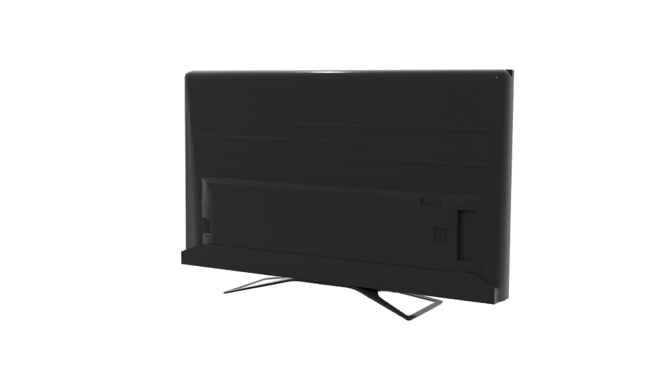 Sleek Modern Television 3D Model - Professional 3D Model Render 6