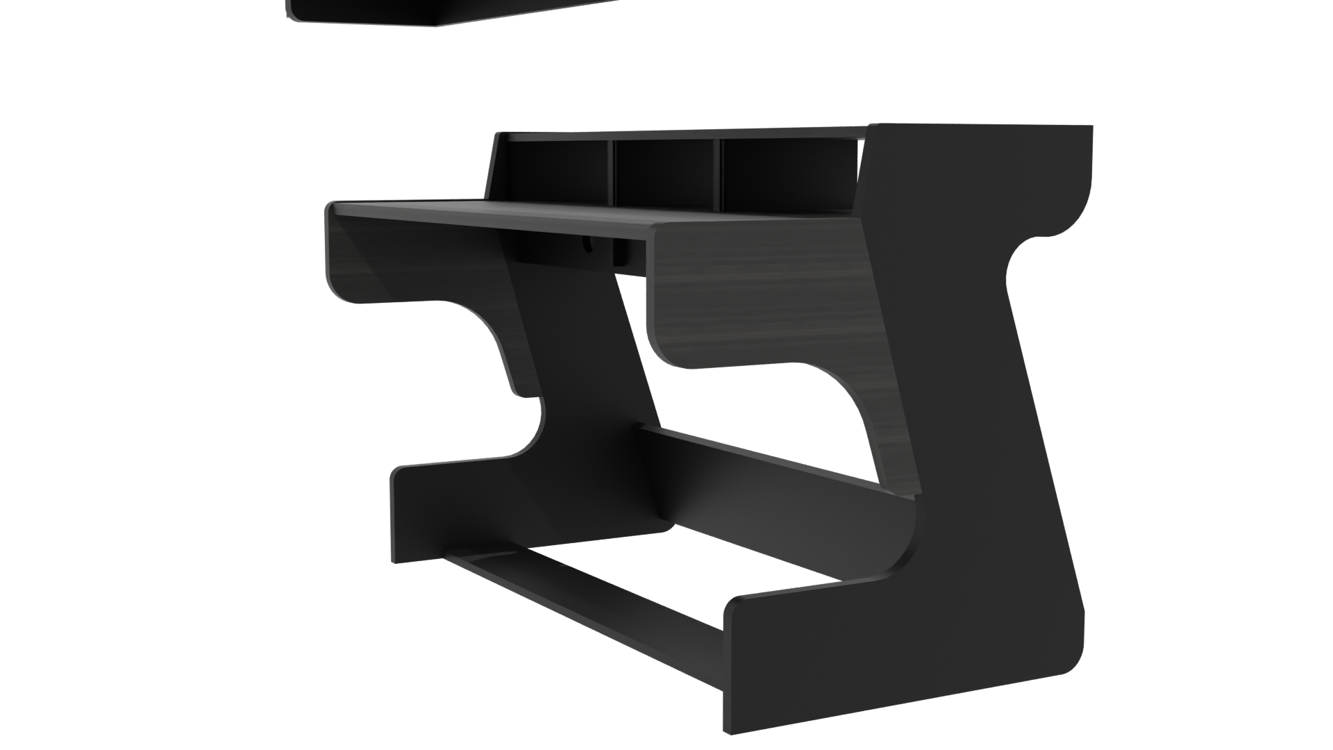 Stylish Modern Office Desk 3D Model - Professional 3D Model Render 13