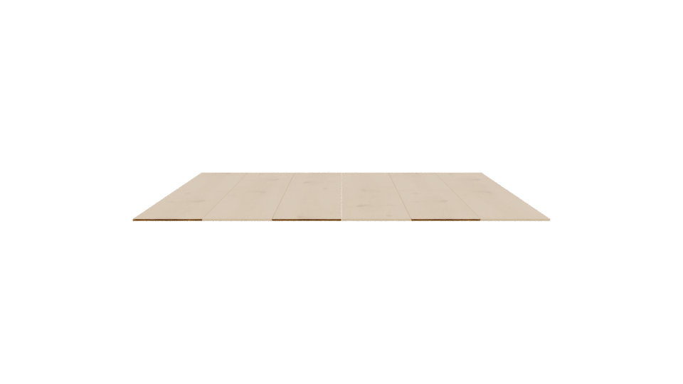 Natural Wood Surface 3D Model - Professional 3D Model Render 2