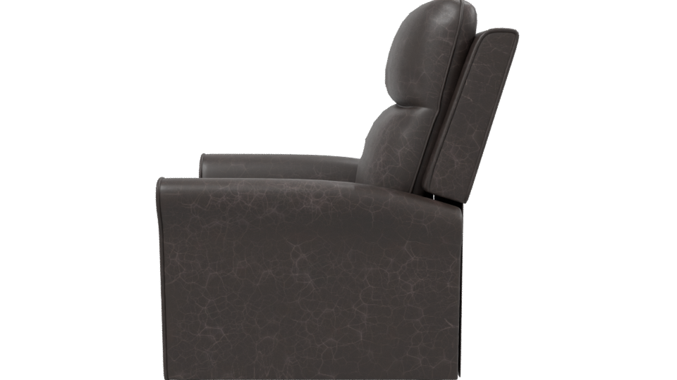 Stylish Recliner Chair Model 3D - Professional 3D Model Render 2