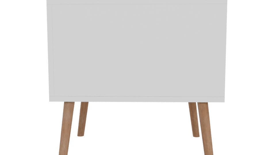 Minimalist Nightstand 3D Model - Professional 3D Model Render 5