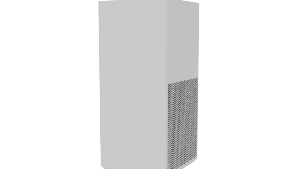 Minimalist Air Purifier Model 3D - Professional 3D Model Render 6