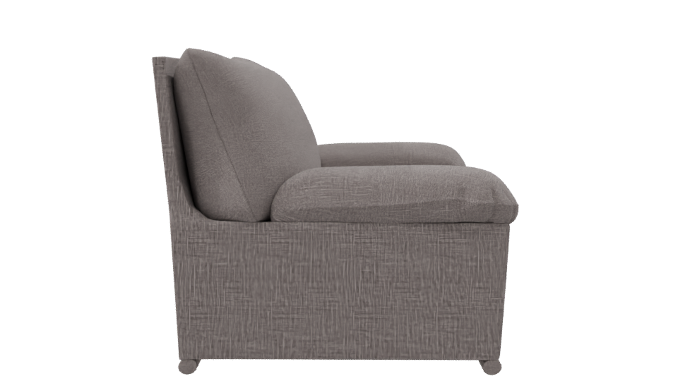 Stylish Lounge Armchair 3D Model - Professional 3D Model Render 8