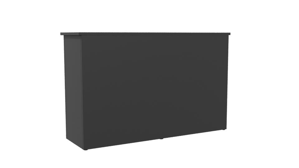 Elegant Modern Chest of Drawers 3D Model - Professional 3D Model Render 4