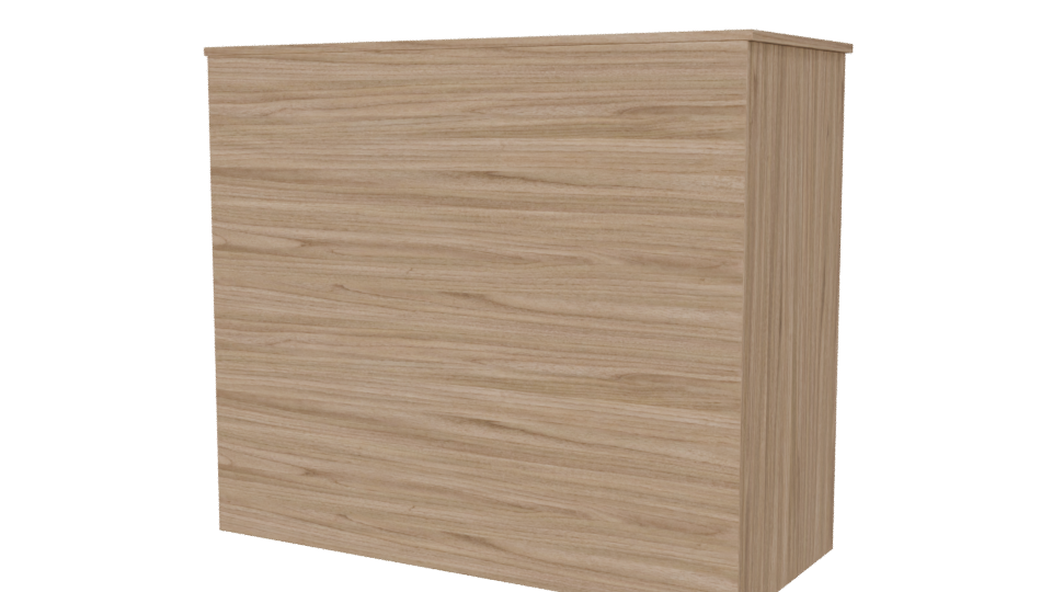 Stylish Wooden Dresser 3D Model - Professional 3D Model Render 6