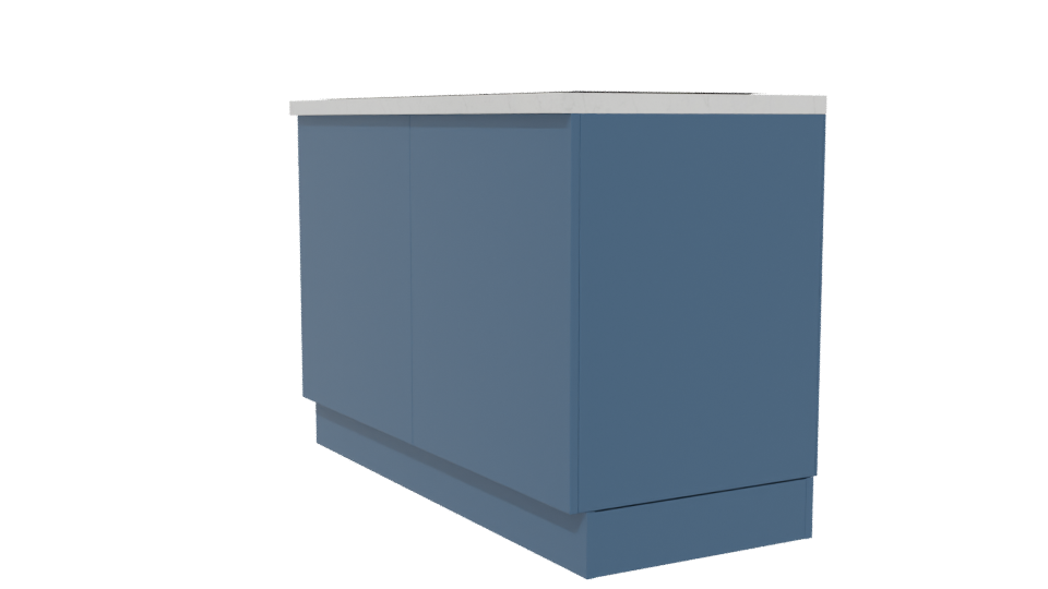 Contemporary Kitchen Island 3D Model - Professional 3D Model Render 13