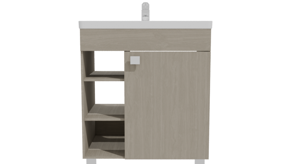 Modern Bathroom Vanity 3D Model - Professional 3D Model Render 11