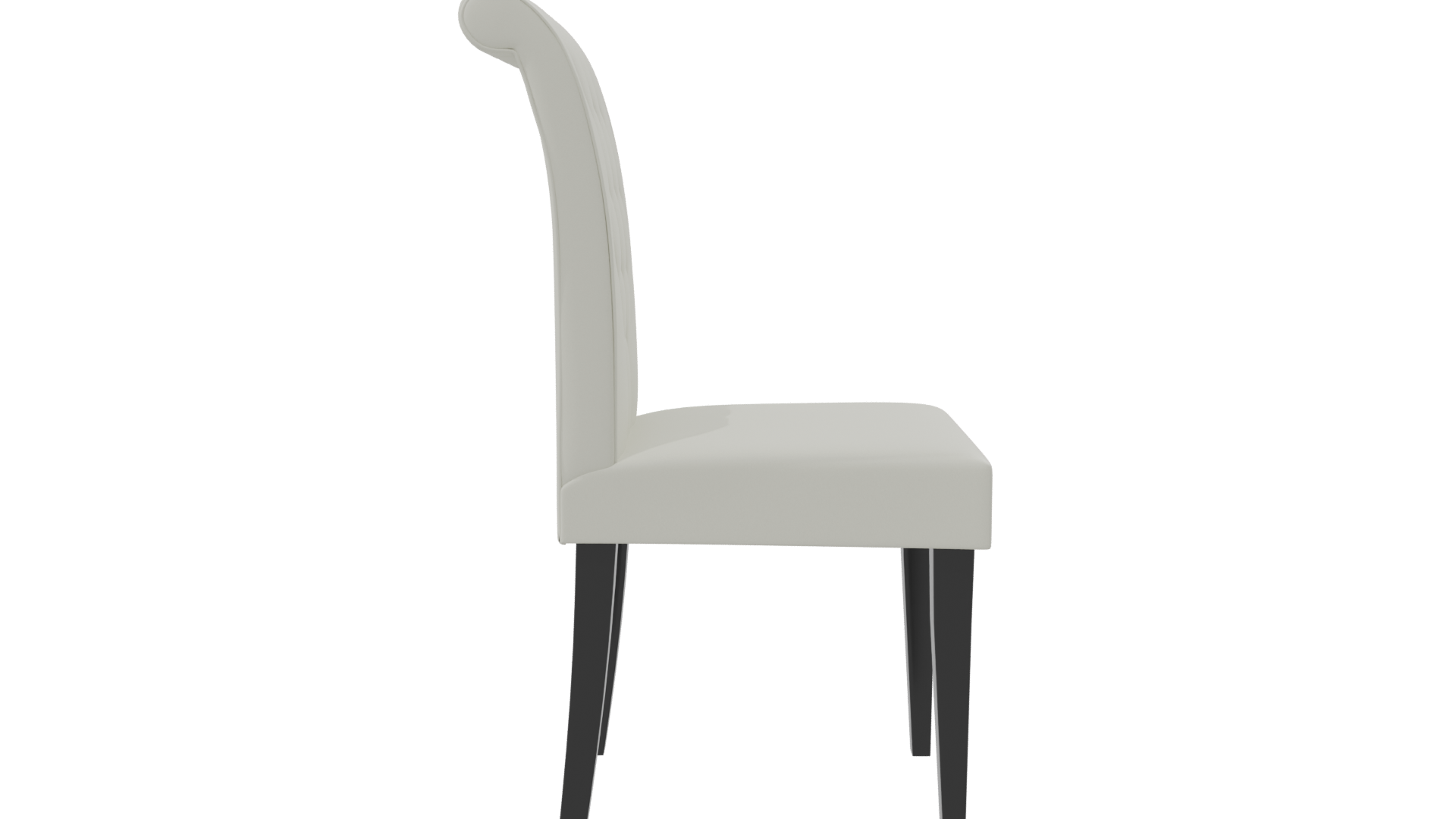 Elegant Modern Dining Chair 3D - Professional 3D Model Render 8