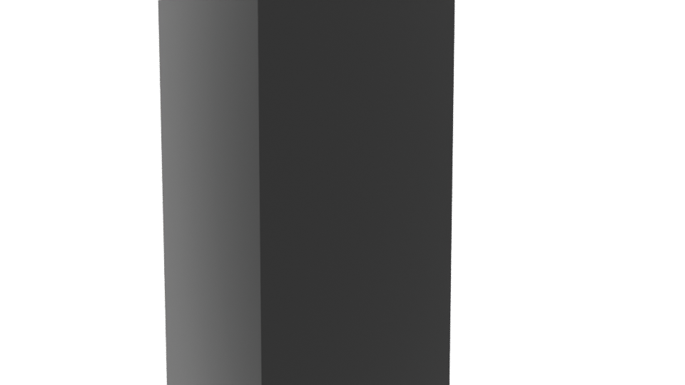 Stylish Open Fridge Model - Professional 3D Model Render 7