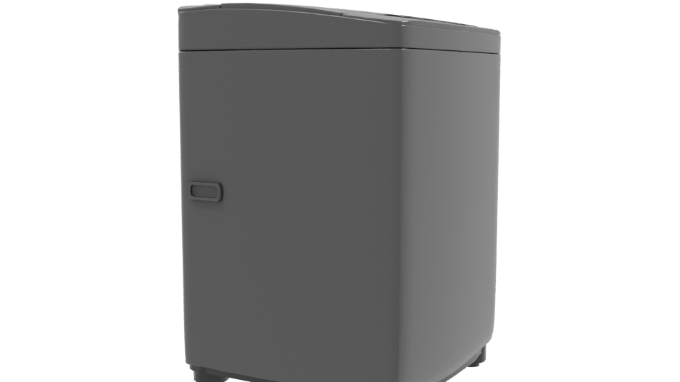 Top Load Washing Machine Model - Professional 3D Model Render 9