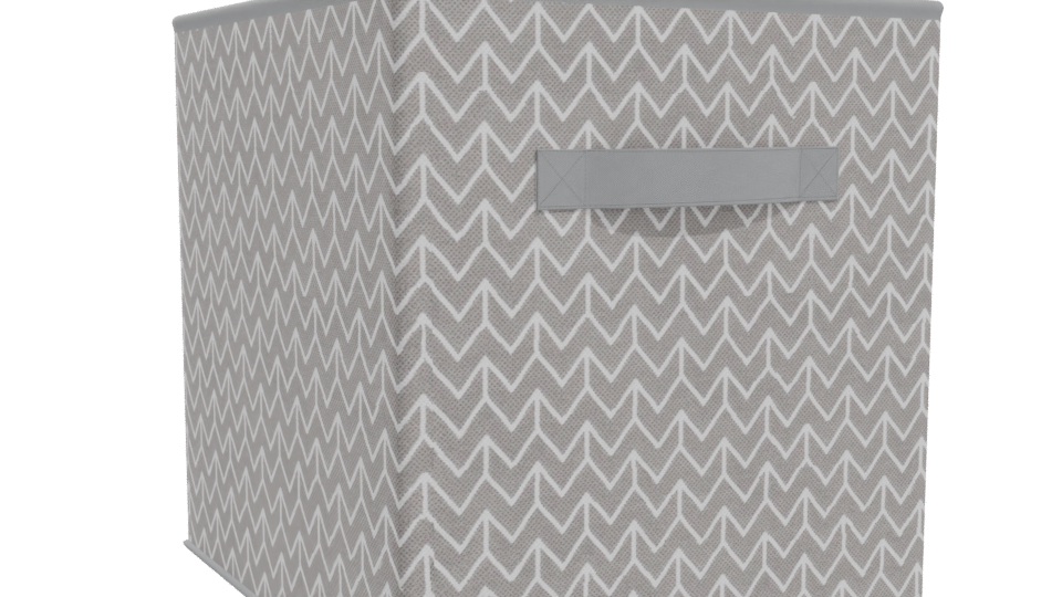 Stylish Fabric Storage Bin 3D - Professional 3D Model Render 10