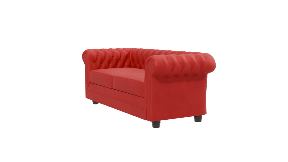 Chesterfield Style Sofa 3D - Professional 3D Model Render 13
