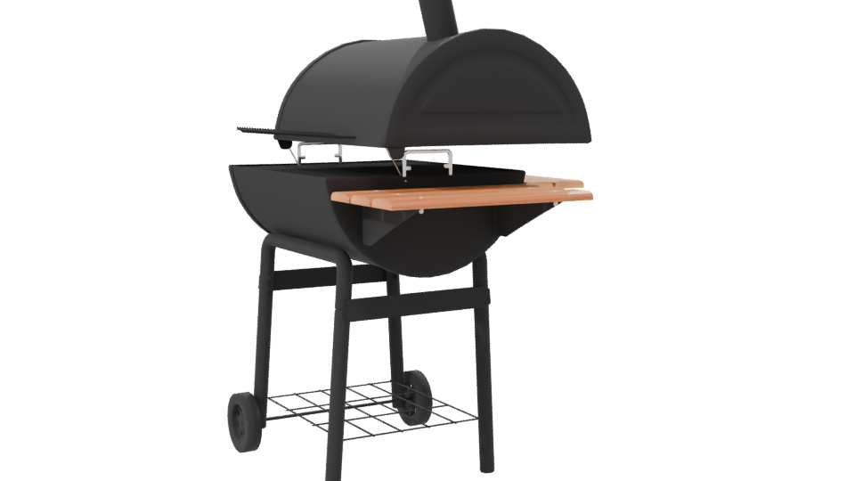 Parrilla Mr. BEEF 3D Grill Model - Professional 3D Model Render 7