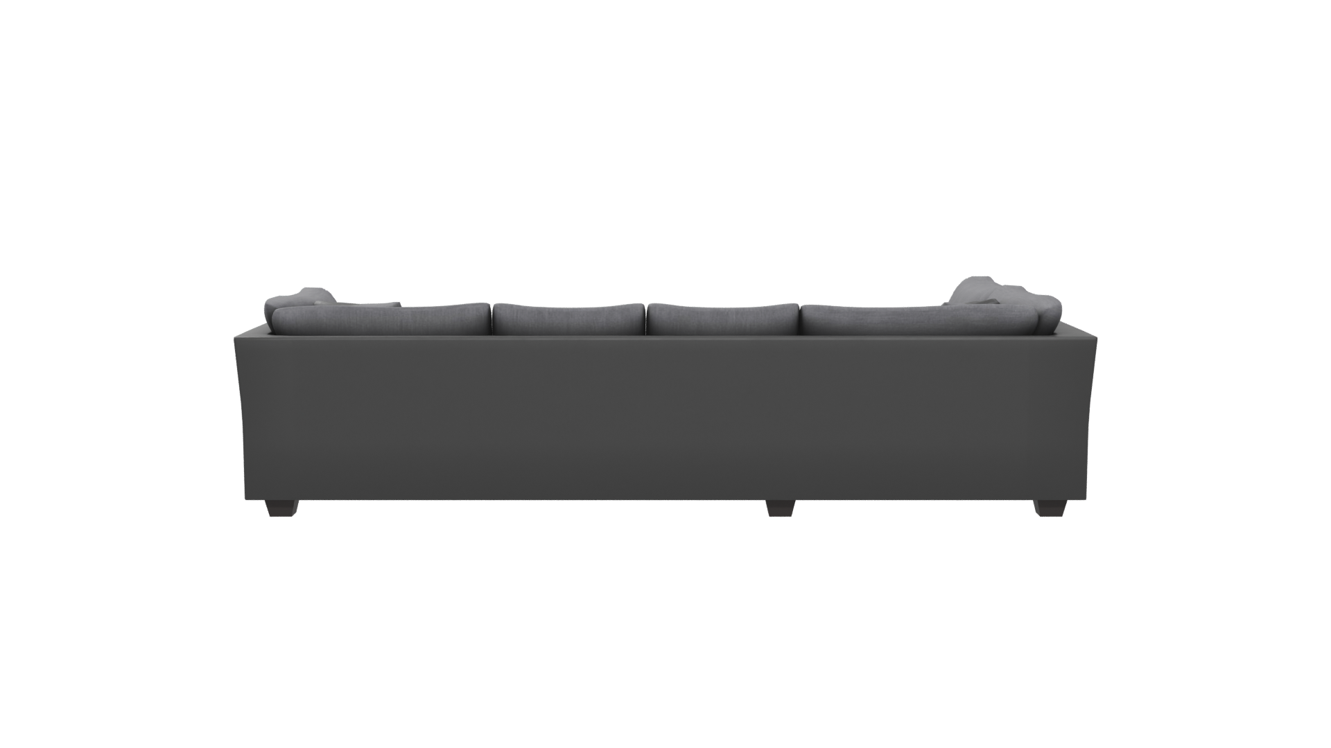 Luxurious Modern L-Shaped Sofa - Professional 3D Model Render 5