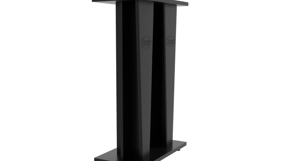 Sleek Modern Console Table 3D Model - Professional 3D Model Render 9