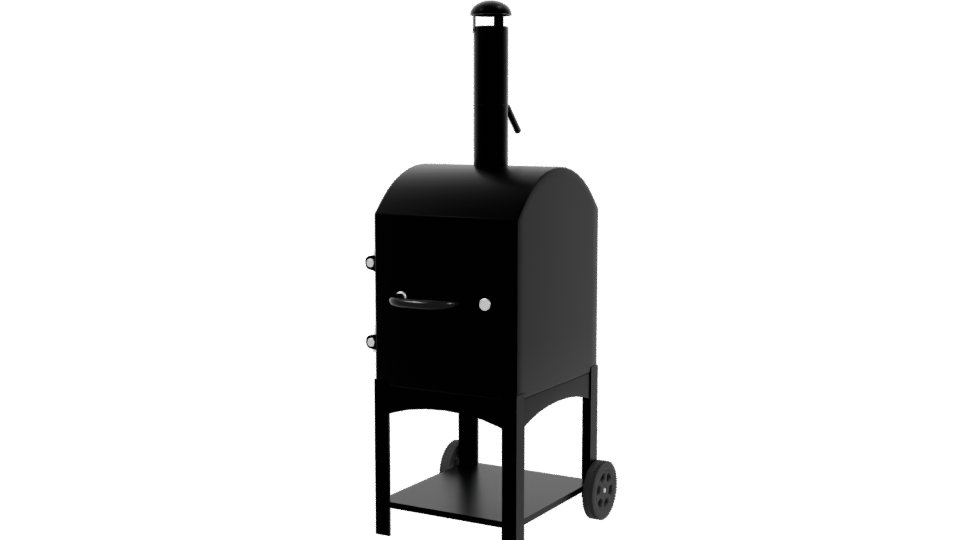 Charcoal Grill 3D Model - Professional 3D Model Render 3