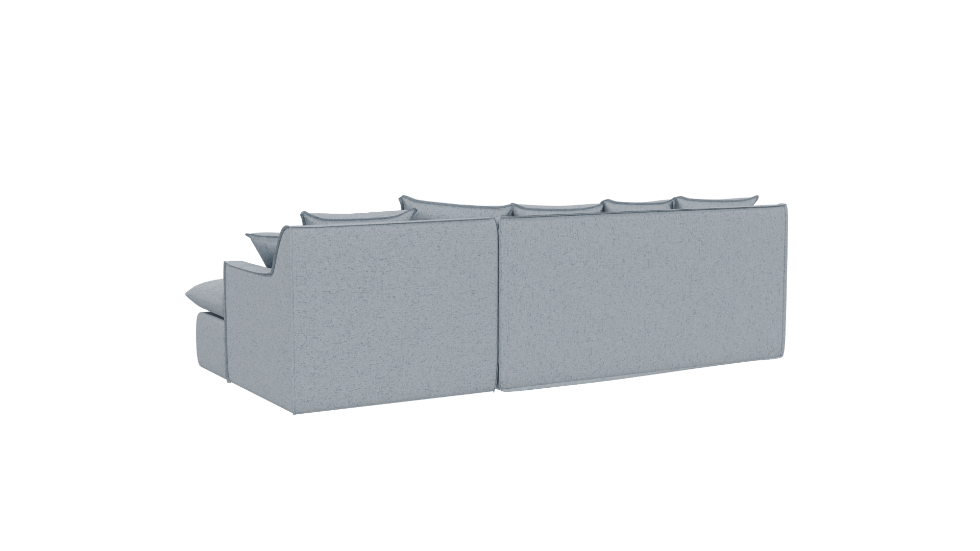 Cozy Modern Sectional Sofa 3D - Professional 3D Model Render 4