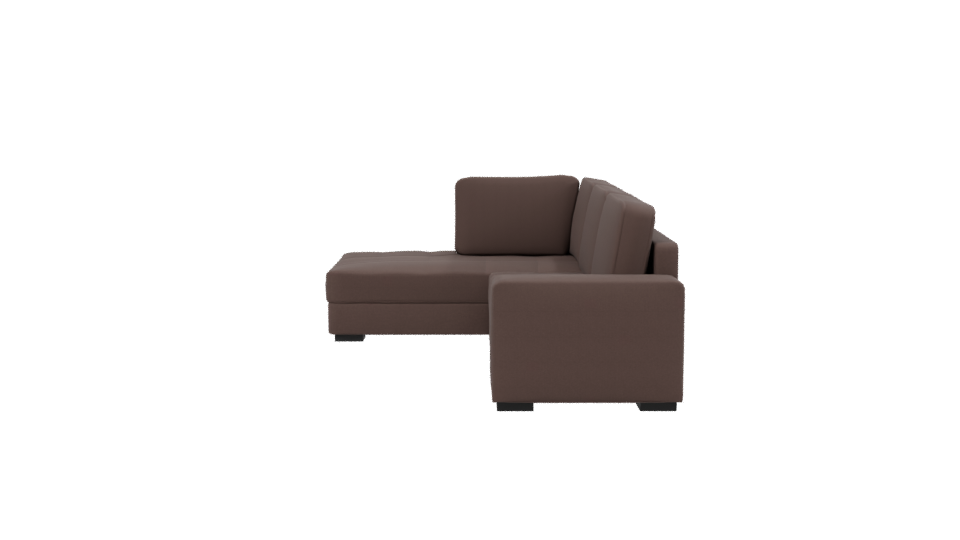 Stylish Corner Sofa 3D Model - Professional 3D Model Render 2
