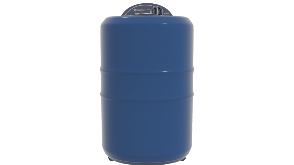 Stylized Industrial Water Tank Model - Professional 3D Model Render 11