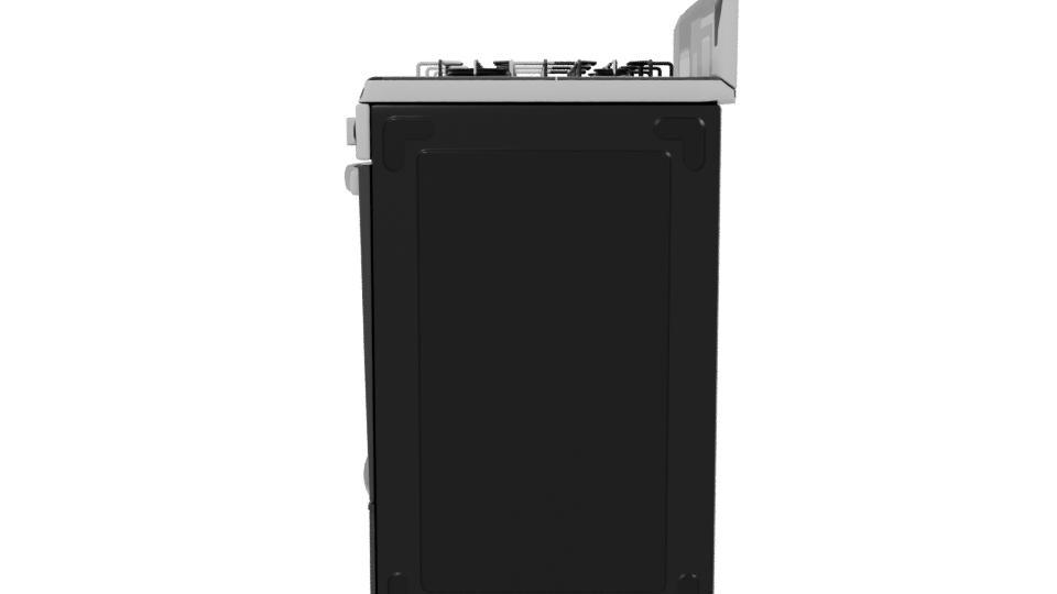 Realistic Gas Stove 3D Model - Professional 3D Model Render 2