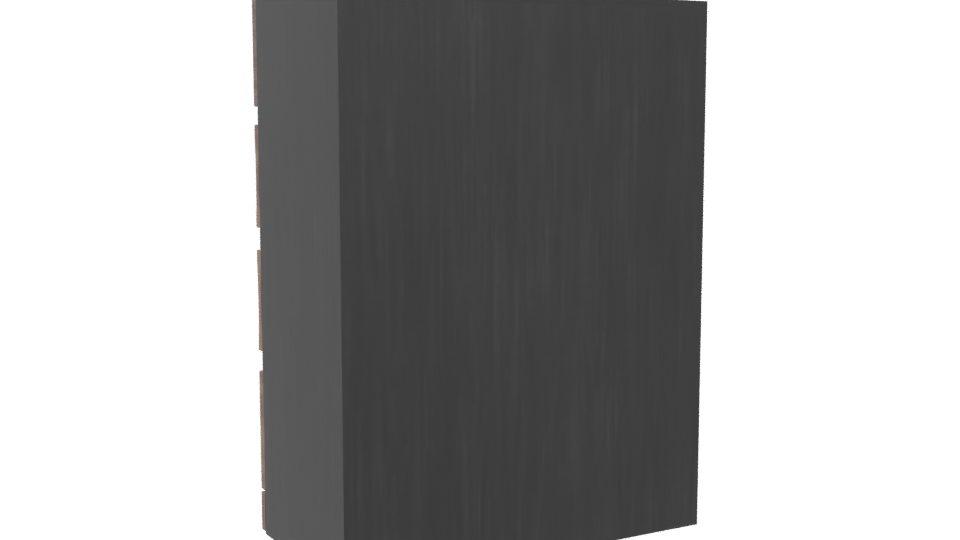 Stylish Wooden Drawer Unit 3D - Professional 3D Model Render 4